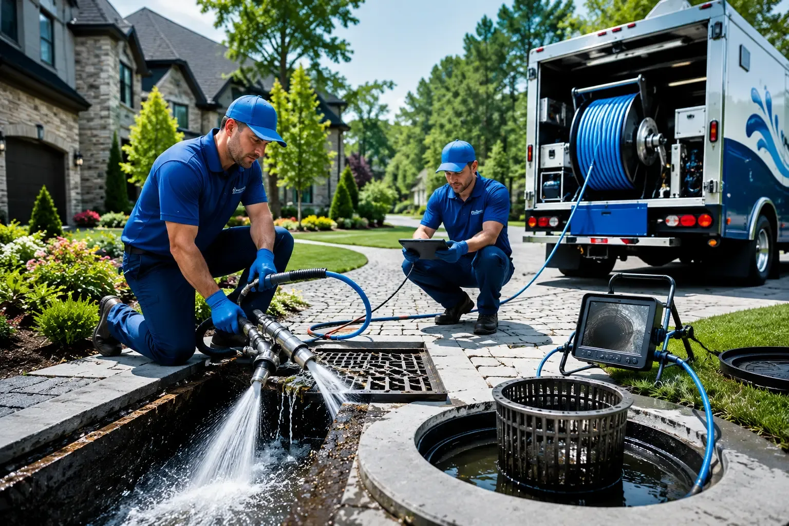 Local outdoor drain cleaning professionals in Head Waters, VA